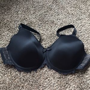 Black lightly padded bra.